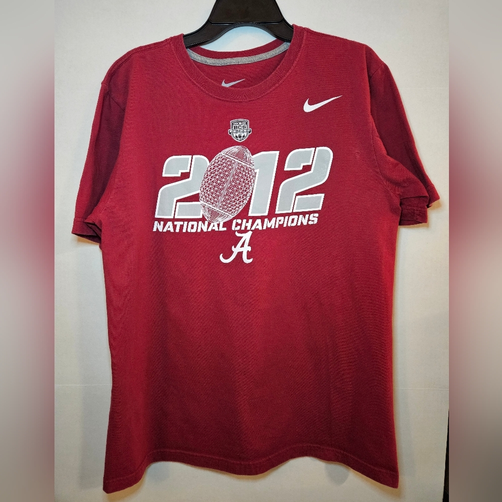Nike Red 2012 National Champions T-Shirt
